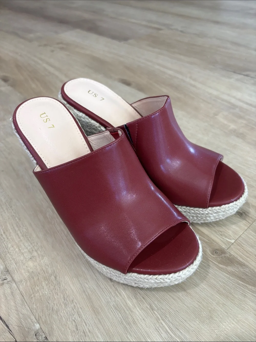 NEW Women’s Perphy Open Toe Espadrille Wedge Heel Platform Slide Sandals